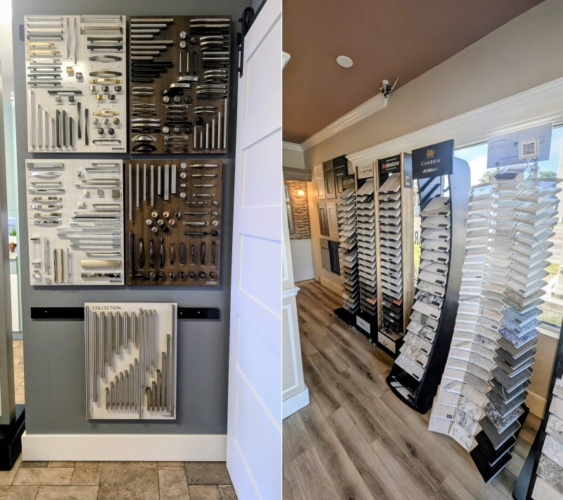 home-page-2nd-section bed in front of custom cabinets